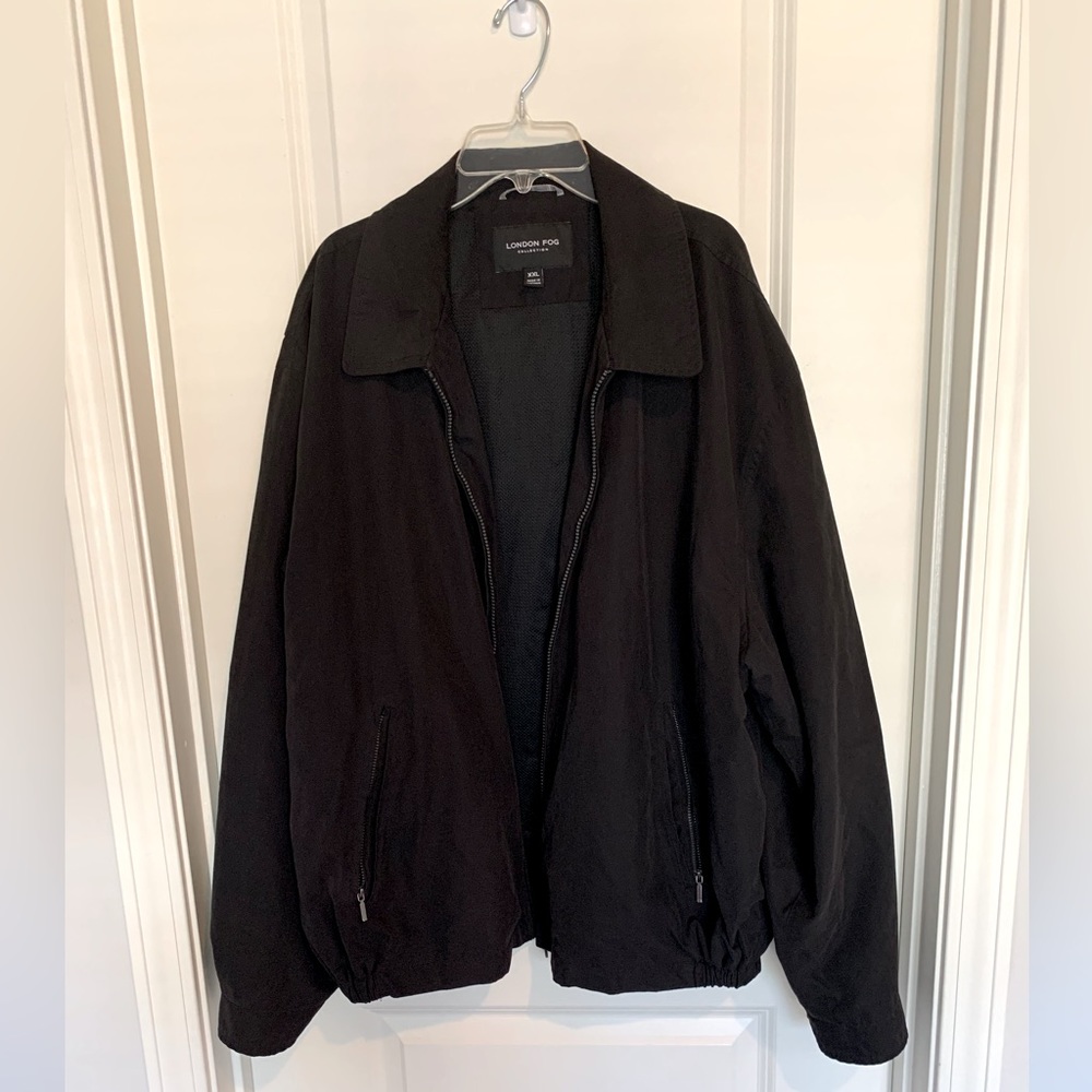 London Fog Men’s Black Jacket, XXL